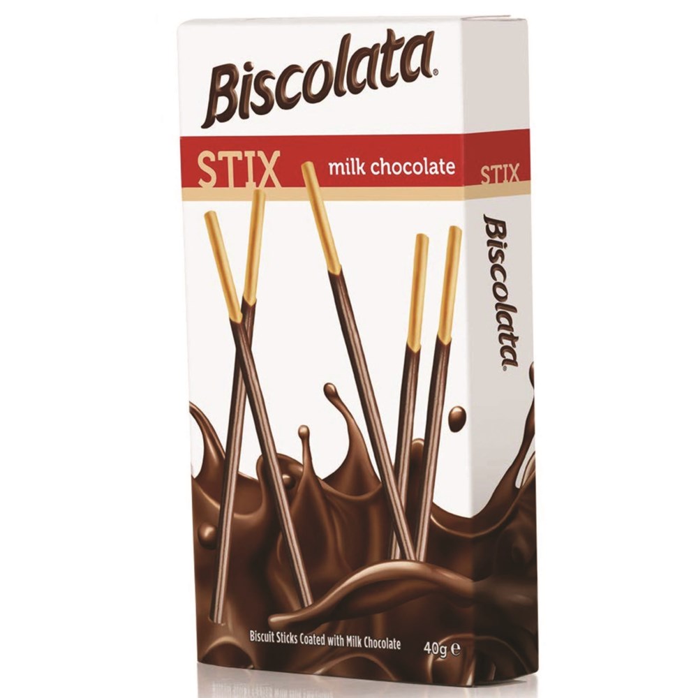 Biscolata Sticks w/ Milk Chocolate "Solen" (40g 12